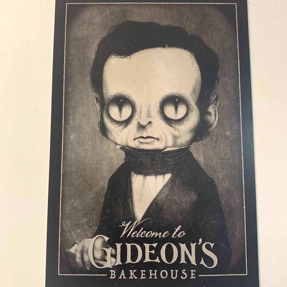 Gideon's Bakehouse Menu Card Jonathan Lindwurm May 2024 Disney Springs New